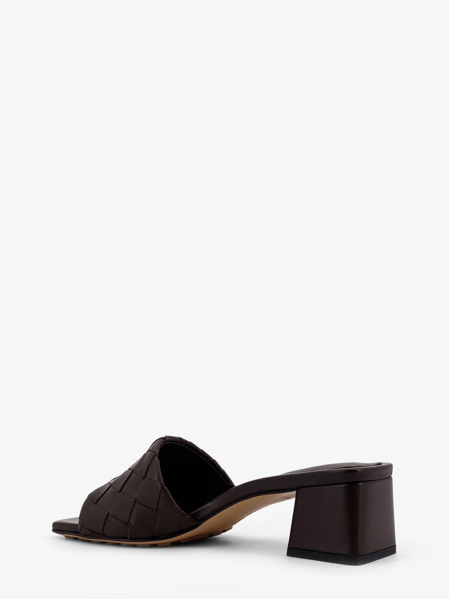 Bottega Veneta Leather heel sandals with Intrecciato motif IT 37.5 - USA Tariffs Included Size US 7.5 / IT 37.5 - 3 Thumbnail