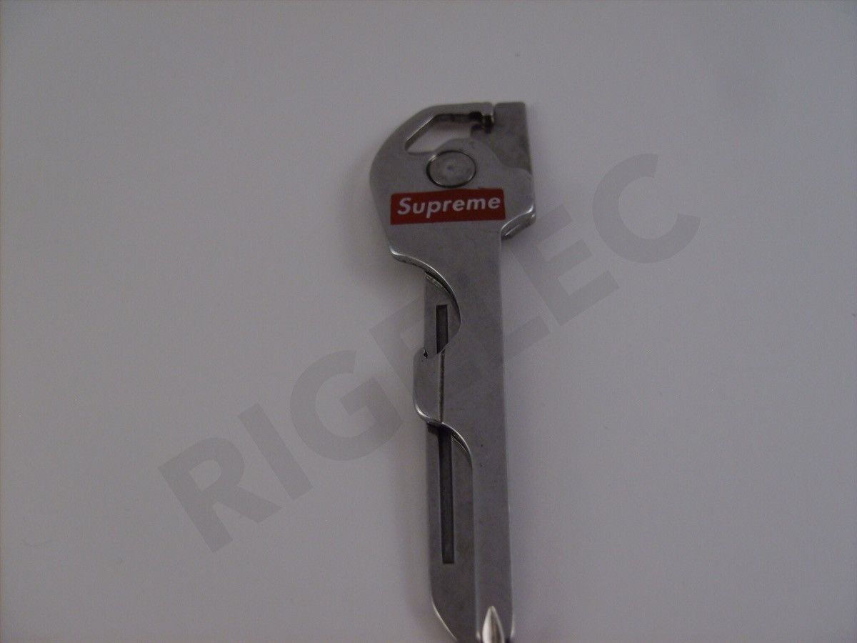 Supreme Supreme Swiss Tech Multi Utility Key Knife Sliver SS14 | Grailed