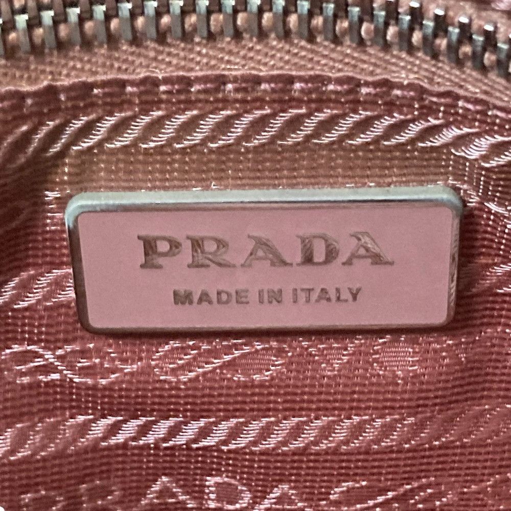 Prada Prada Prada Python Leather Nylon 2way Bag Leather Handbag DUTY FREE for USA Size ONE SIZE - 9 Thumbnail