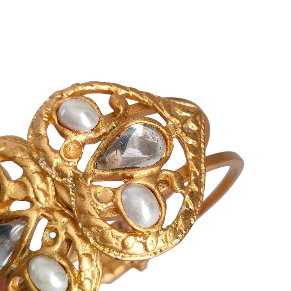 Other Other FOXEY Heart Bracelet Metal Bangle DUTY FREE for USA Size ONE SIZE - 3 Thumbnail