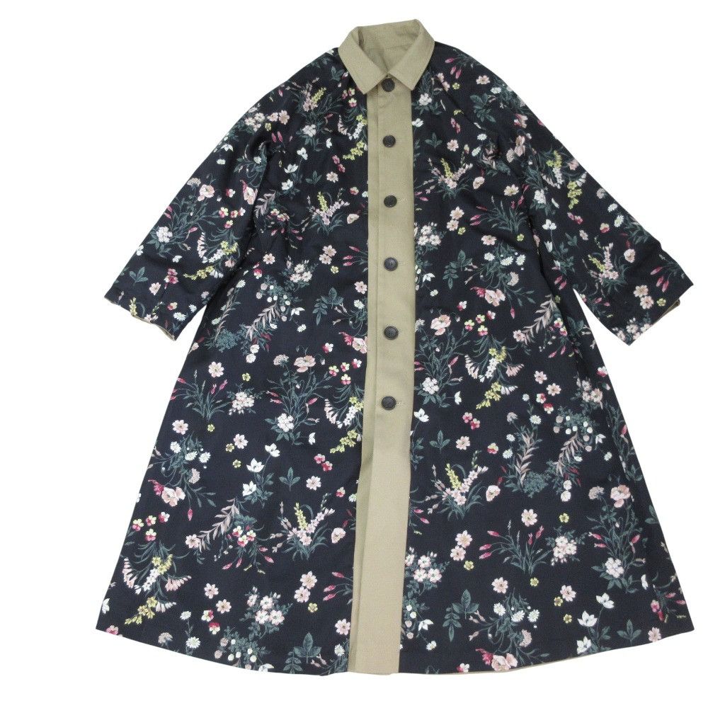 Other Other COEL Botanic Print Reversible Coat Others Outerwear DUTY FREE for USA Size ONE SIZE - 2 Thumbnail