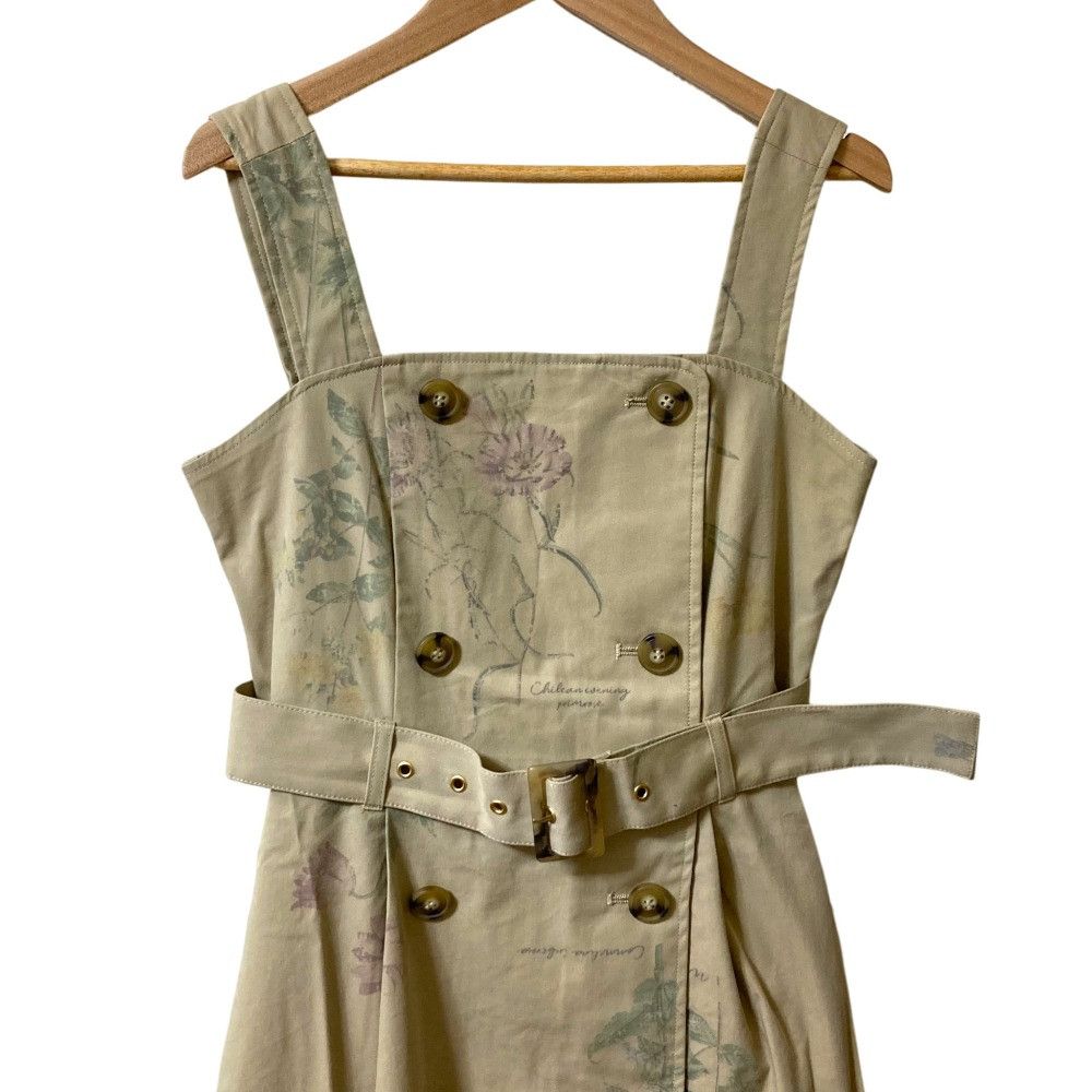 Other Other And Couture Autumn Flower Trench Dress Others Dresses DUTY FREE for USA Size ONE SIZE - 3 Thumbnail