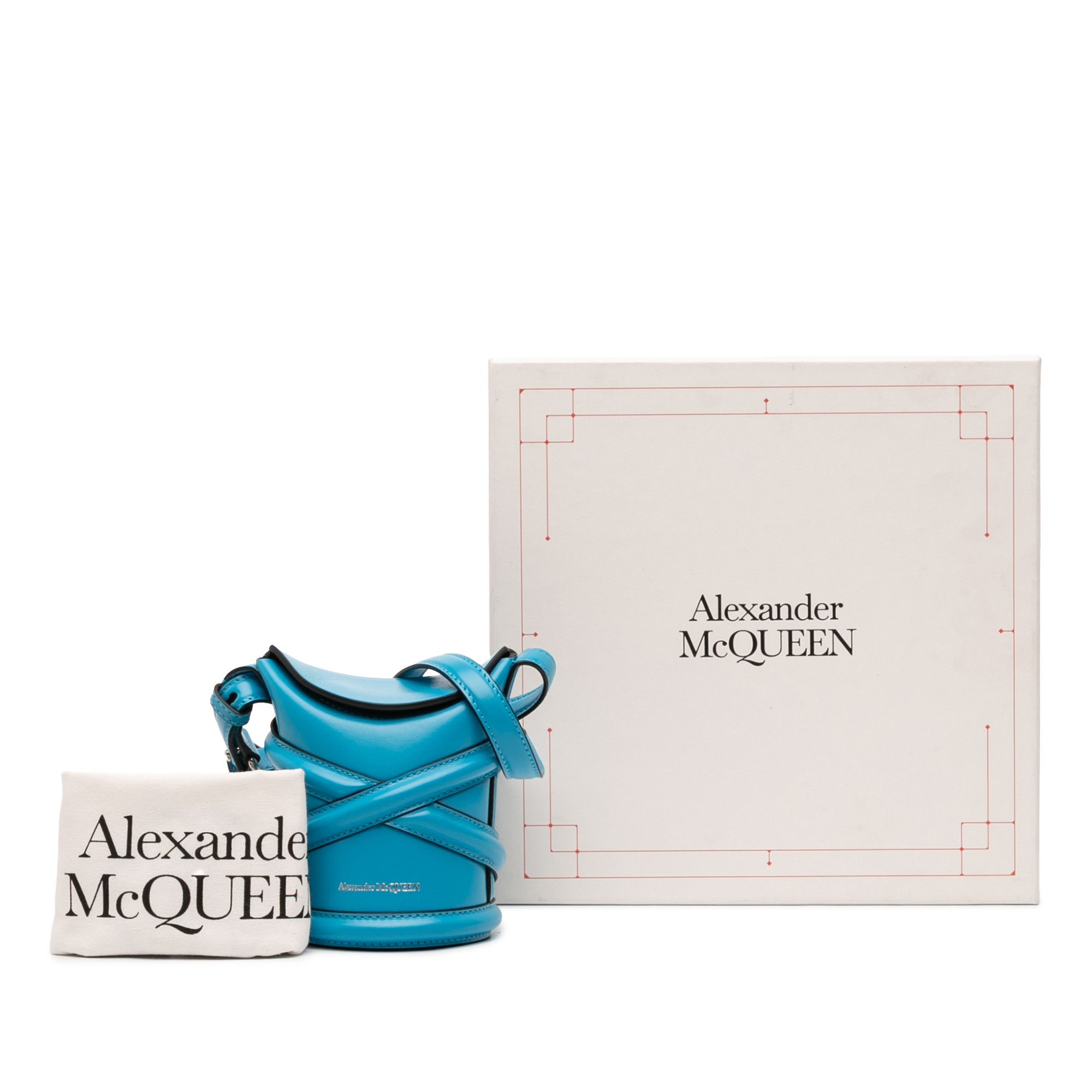 Alexander McQueen Alexander McQueen Calfskin The Curve Bucket Bag Size ONE SIZE - 11 Thumbnail