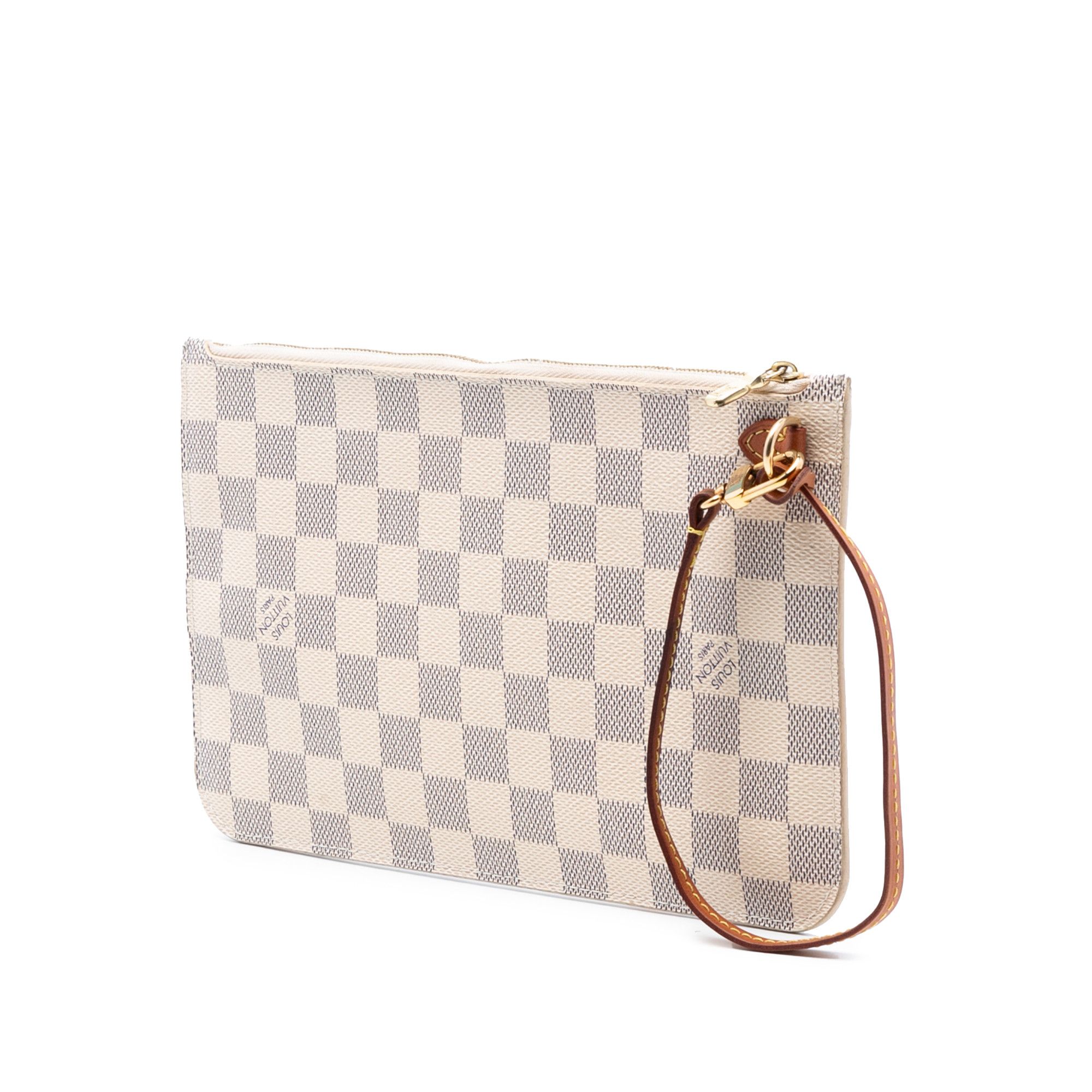 Louis Vuitton Louis Vuitton Damier Azur Neverfull MM Pouch Size ONE SIZE - 2 Thumbnail