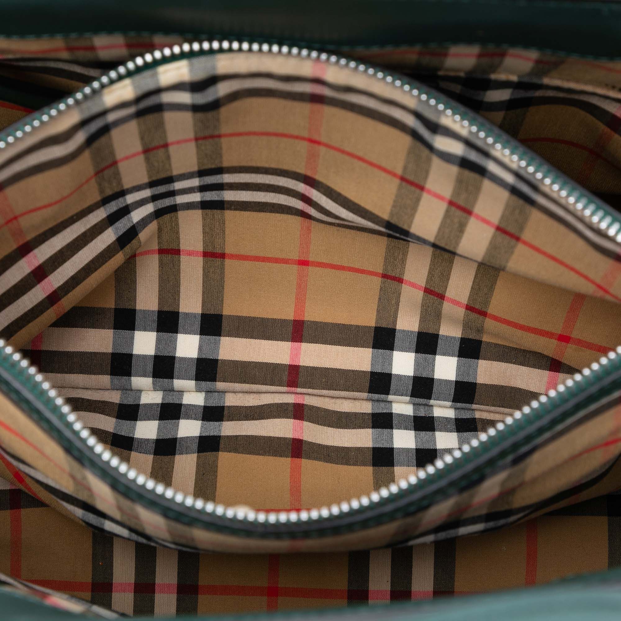 Burberry Burberry Medium Perforated Leather Banner Satchel Size ONE SIZE - 4 Thumbnail