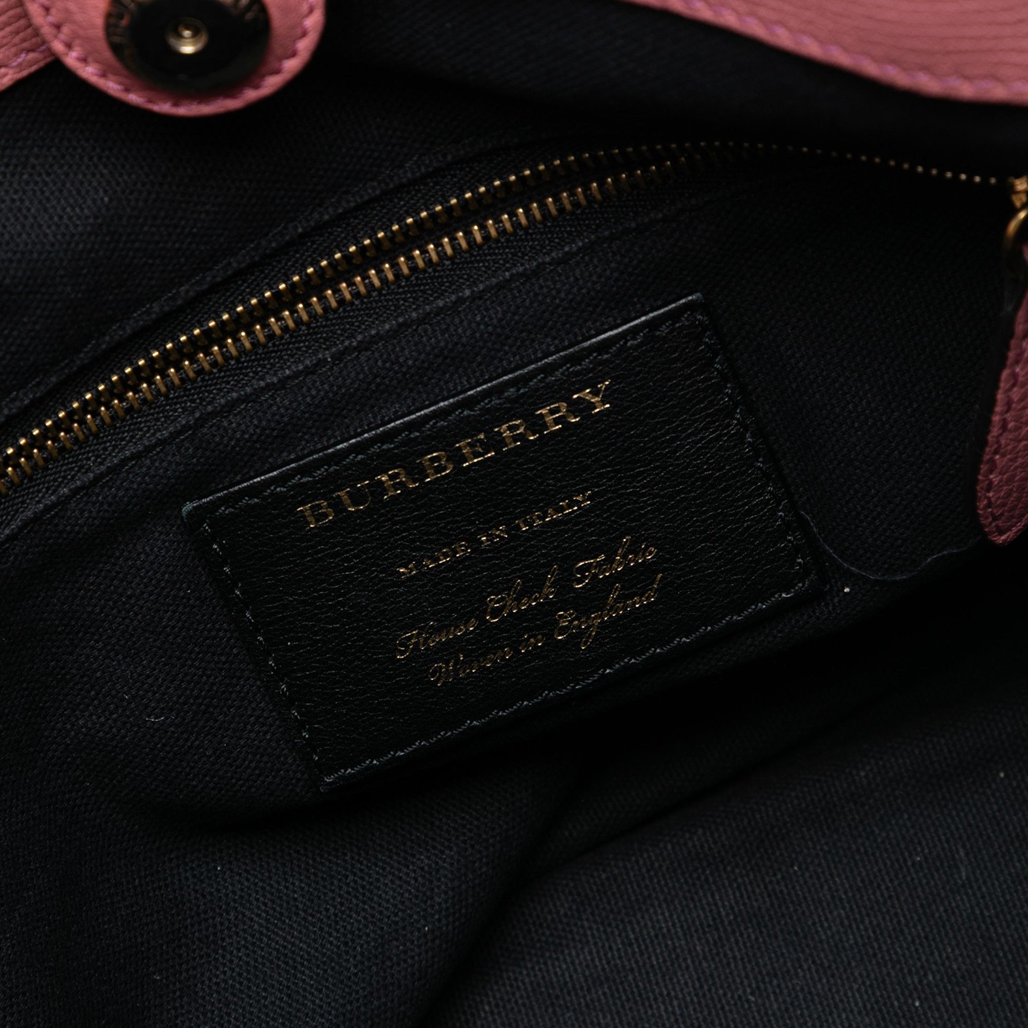 Burberry Burberry Small Leather and House Check Canvas Canterbury Tote Size ONE SIZE - 5 Thumbnail