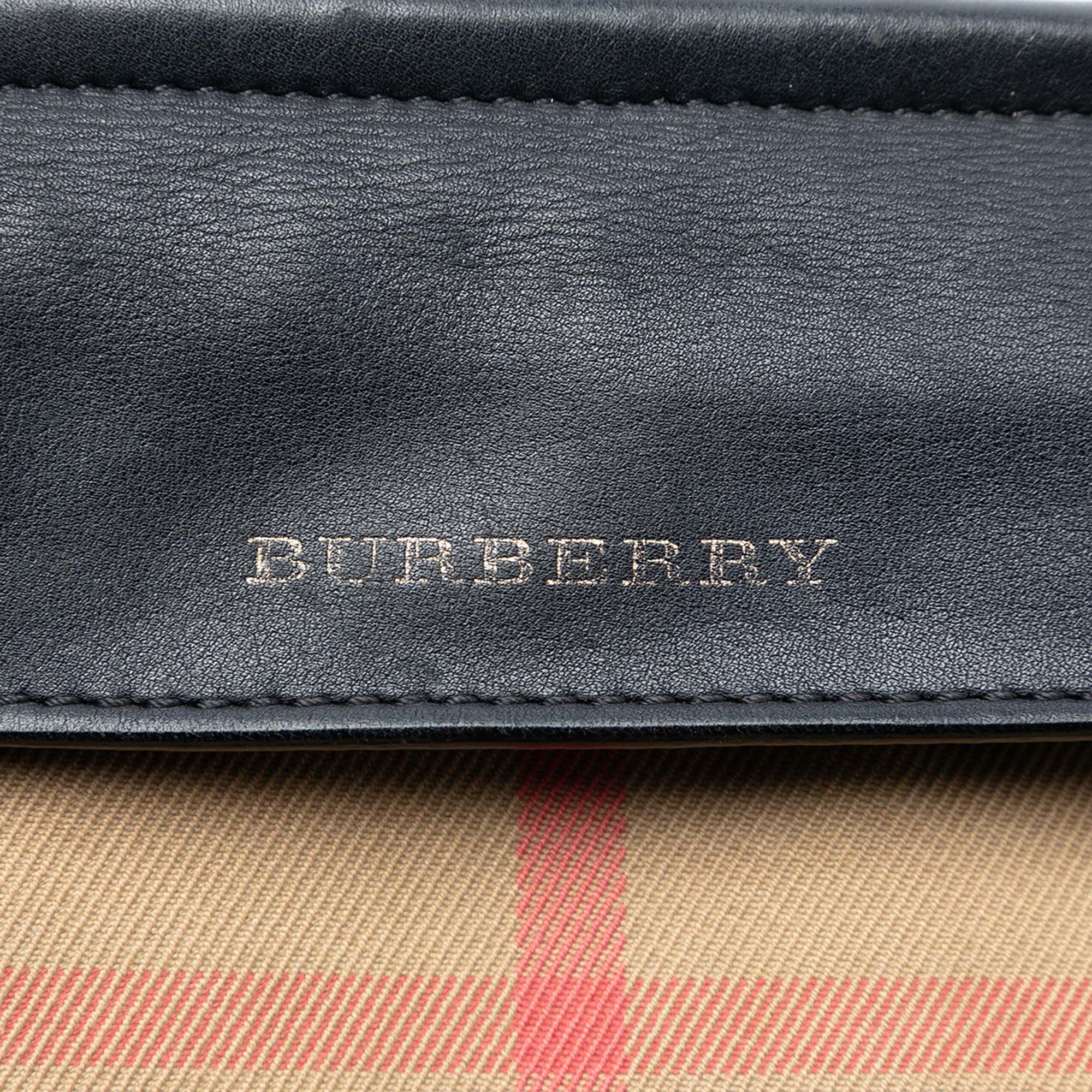 Burberry Burberry House Check Canvas and Leather Crossbody Size ONE SIZE - 5 Thumbnail