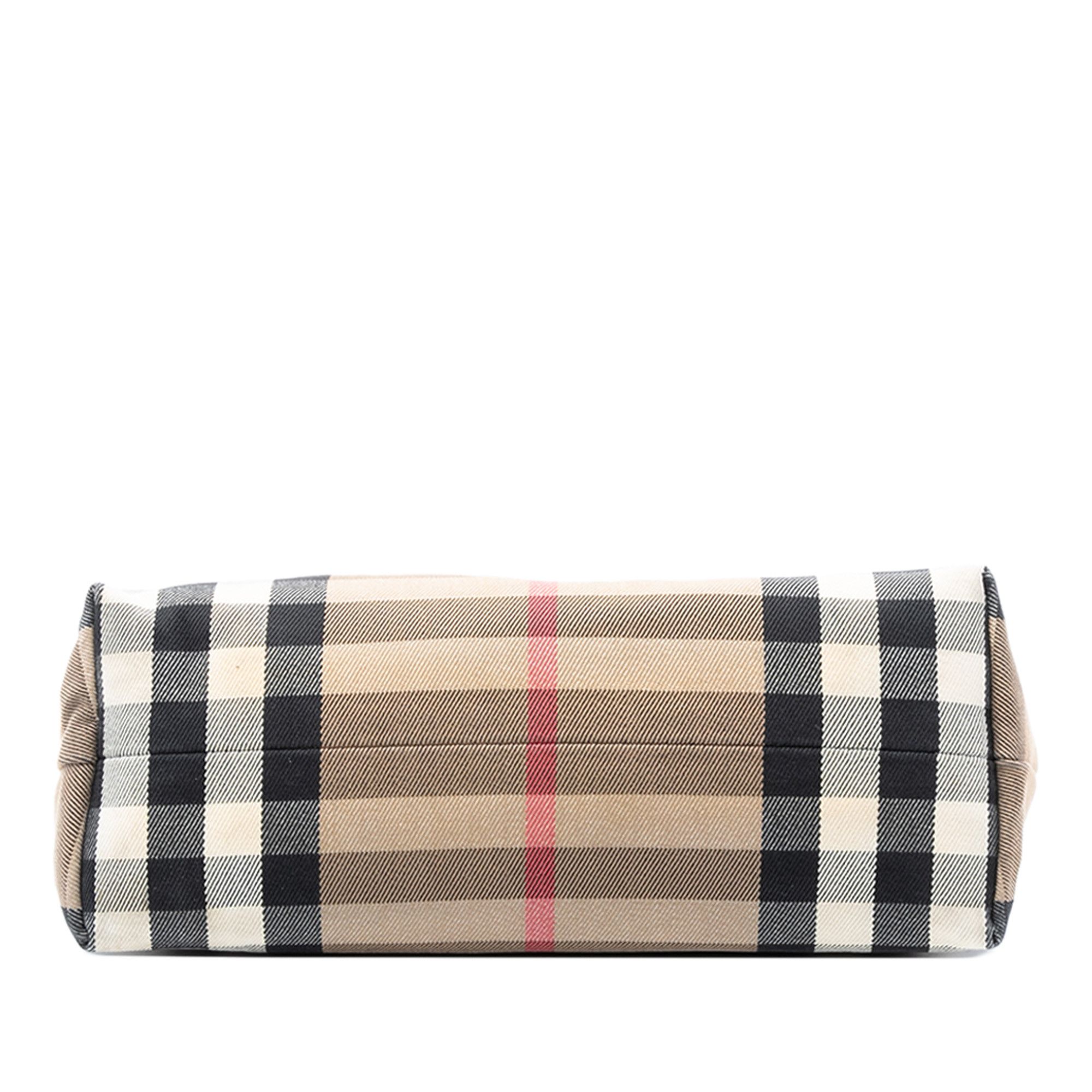 Burberry Burberry House Check Canvas and Leather Crossbody Size ONE SIZE - 3 Thumbnail