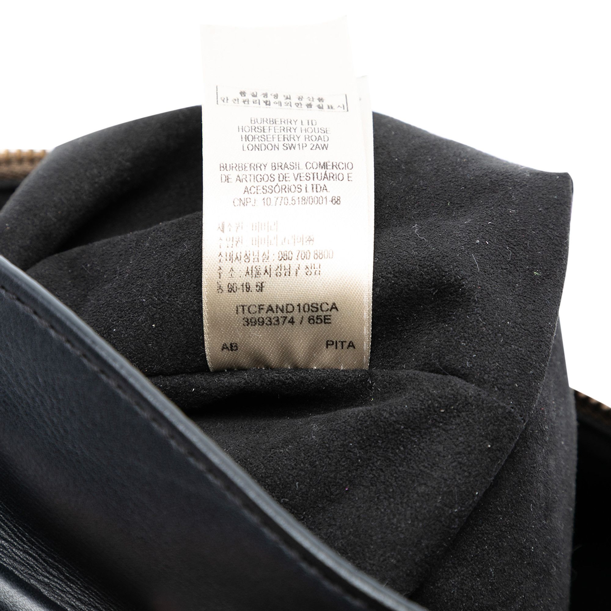 Burberry Burberry House Check Canvas and Leather Crossbody Size ONE SIZE - 6 Thumbnail