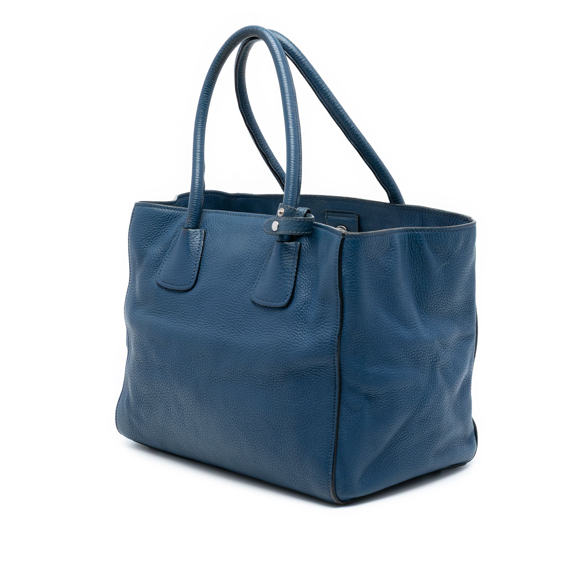 Prada Prada Vitello Daino Front Pocket Open Convertible Tote Size ONE SIZE - 2 Thumbnail