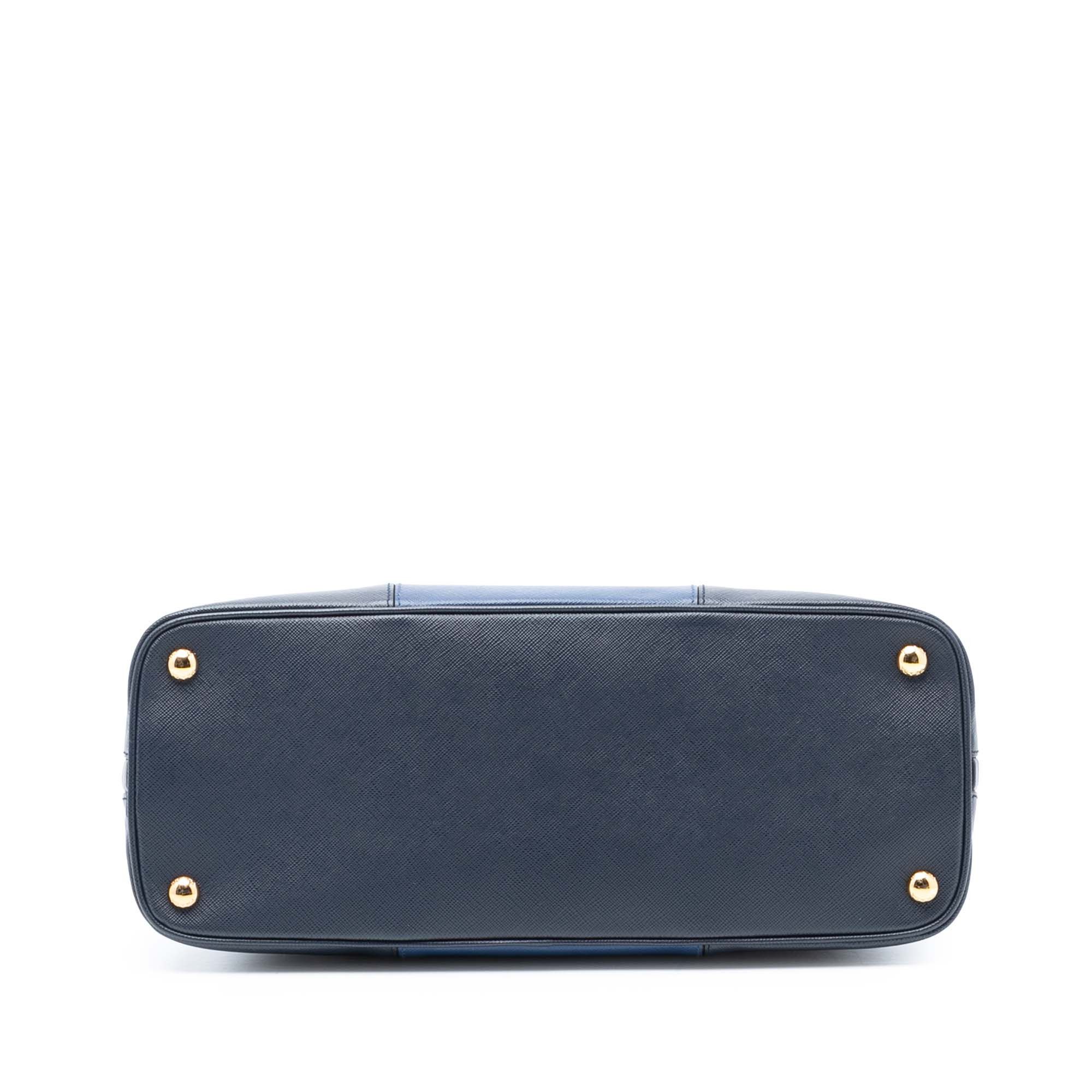 Prada Prada Medium Bicolor Saffiano Lux Promenade Satchel Size ONE SIZE - 3 Thumbnail
