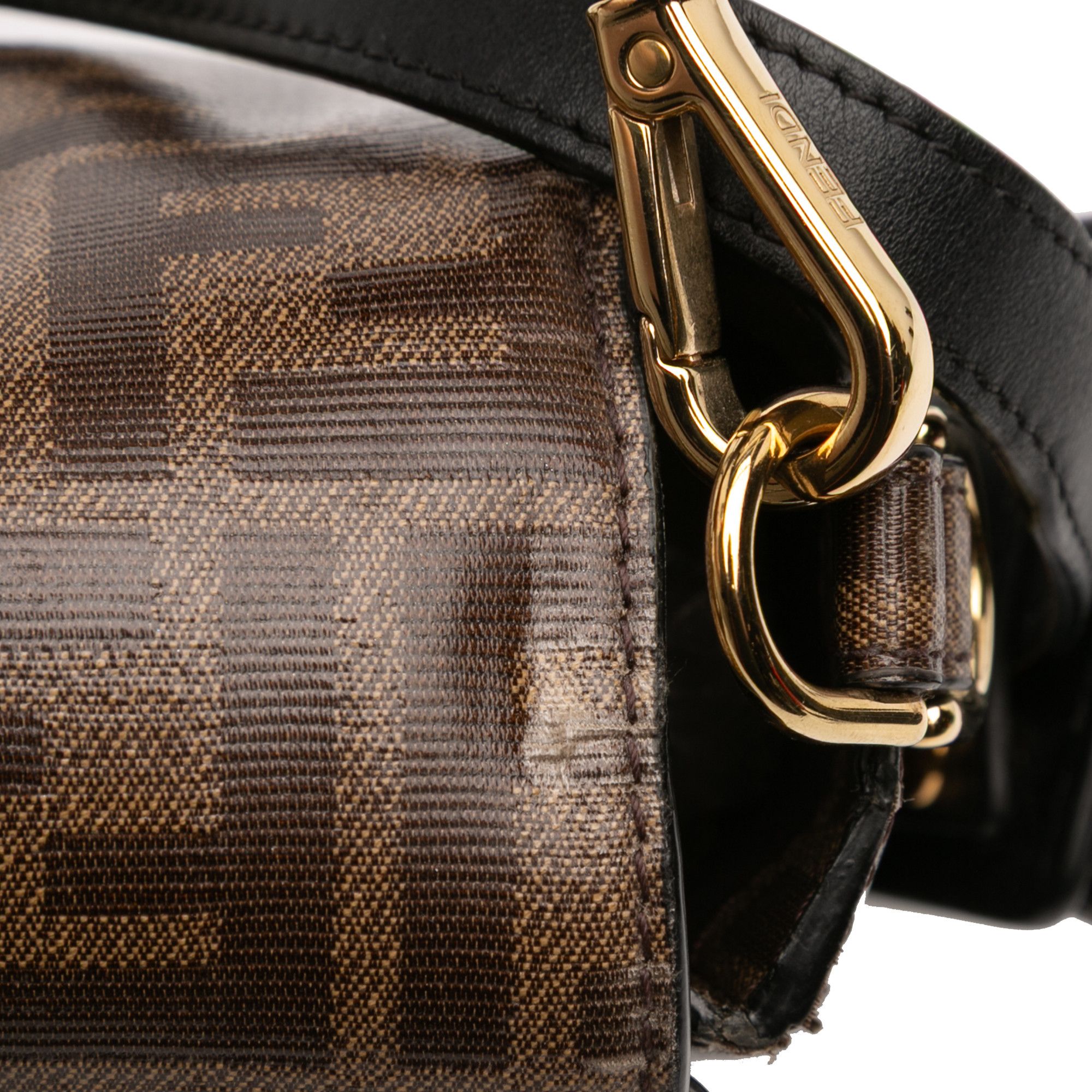 Fendi Fendi Zucca Glazed Fabric Cage Baguette Size ONE SIZE - 8 Thumbnail