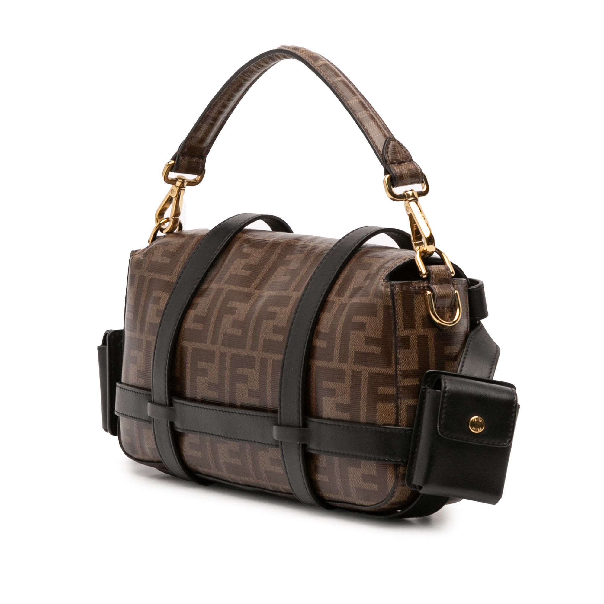 Fendi Fendi Zucca Glazed Fabric Cage Baguette Size ONE SIZE - 2 Thumbnail