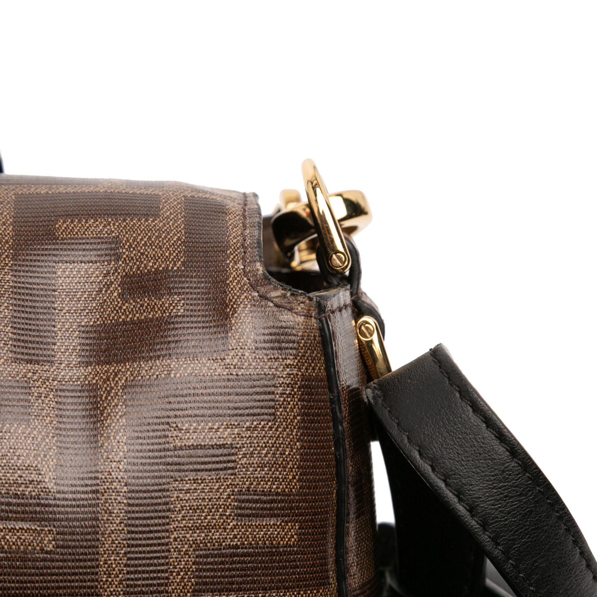 Fendi Fendi Zucca Glazed Fabric Cage Baguette Size ONE SIZE - 9 Thumbnail