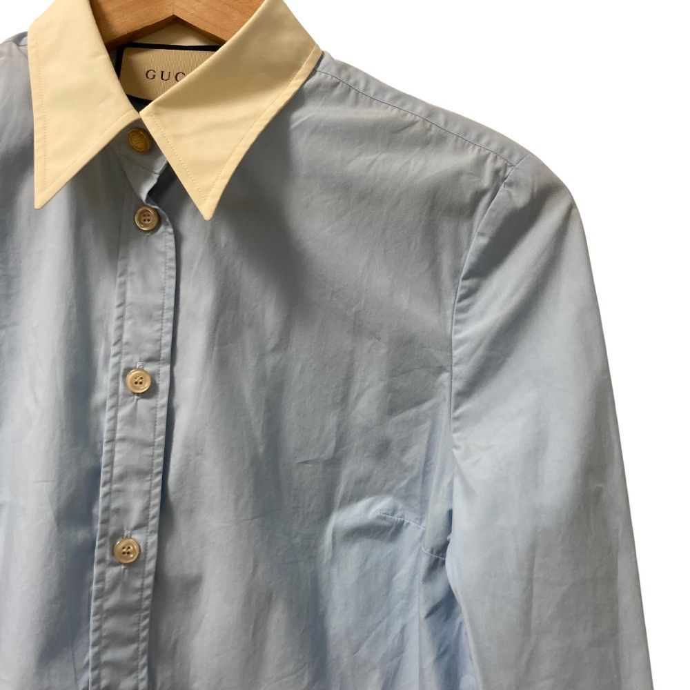 Gucci Gucci Gucci Popeline Shirt Shirt Others Dress Shirt 686545 DUTY FREE for USA Size ONE SIZE - 2 Thumbnail