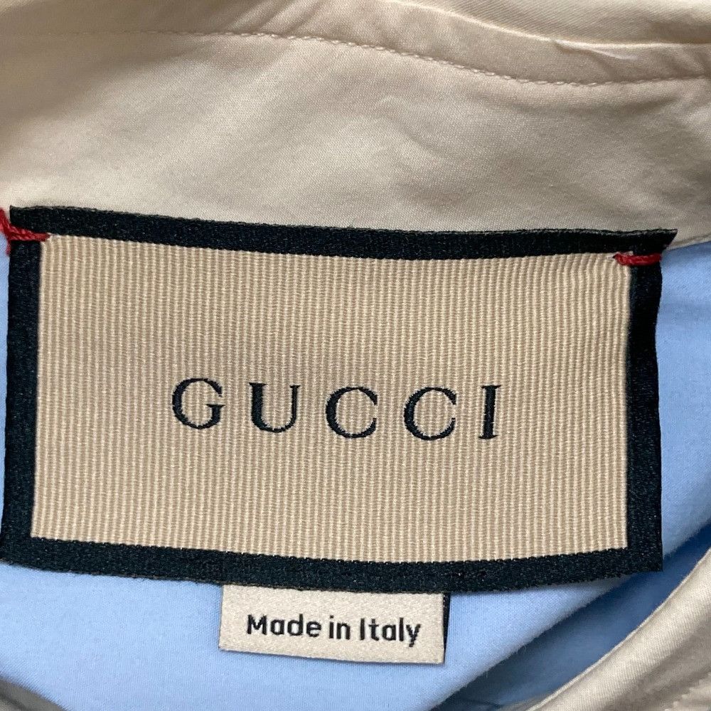 Gucci Gucci Gucci Popeline Shirt Shirt Others Dress Shirt 686545 DUTY FREE for USA Size ONE SIZE - 4 Thumbnail