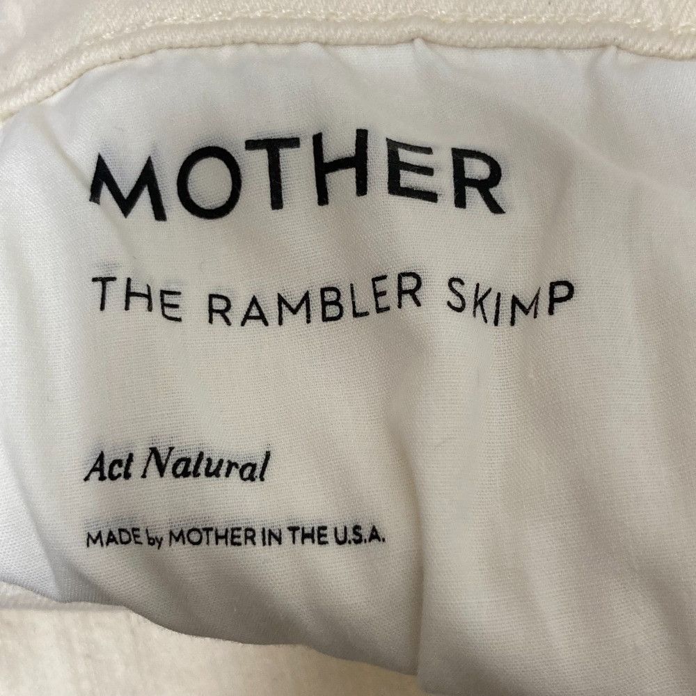 Other Other Mother THE RAMBLER SKIMP Denim Pants Denim Jeans 3510600057 DUTY FREE for USA Size ONE SIZE - 5 Thumbnail