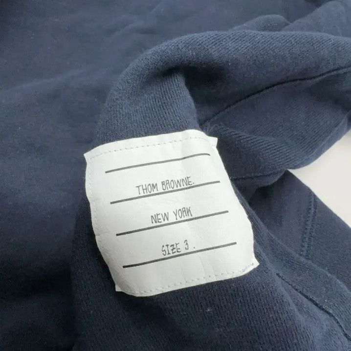 Thom Browne Thom Browne Classic Navy Sweatshirt for Men Size US M / EU 48-50 / 2 - 6 Thumbnail
