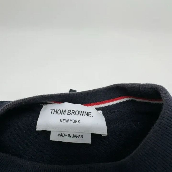 Thom Browne Thom Browne Classic Navy Sweatshirt for Men Size US M / EU 48-50 / 2 - 5 Thumbnail
