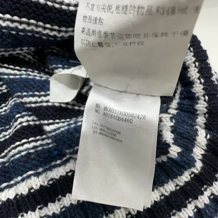 Thom Browne Thom Browne Striped Fish Pattern Knit Sweater Size US S / EU 44-46 / 1 - 4 Thumbnail