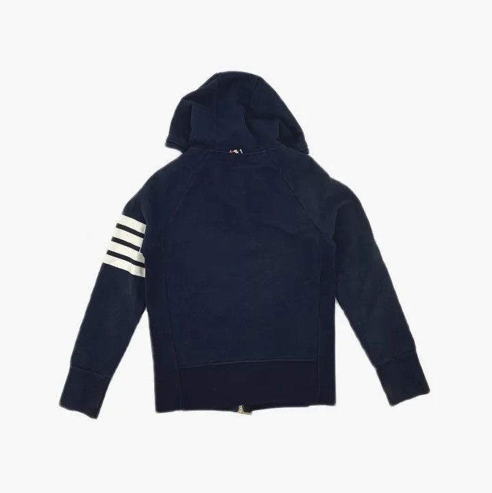 Thom Browne Thom Browne Classic Stripe Hooded Sweatshirt Size US M / EU 48-50 / 2 - 3 Thumbnail