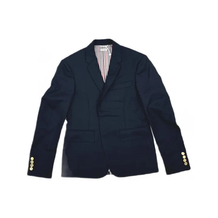 Thom Browne Thom Browne Simple Solid Color Suit Jacket Size US S / EU 44-46 / 1 - 2 Thumbnail