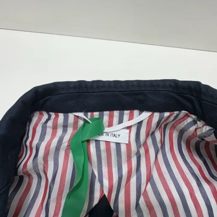 Thom Browne Thom Browne Striped Casual Suit Jacket for Men Size US S / EU 44-46 / 1 - 7 Thumbnail