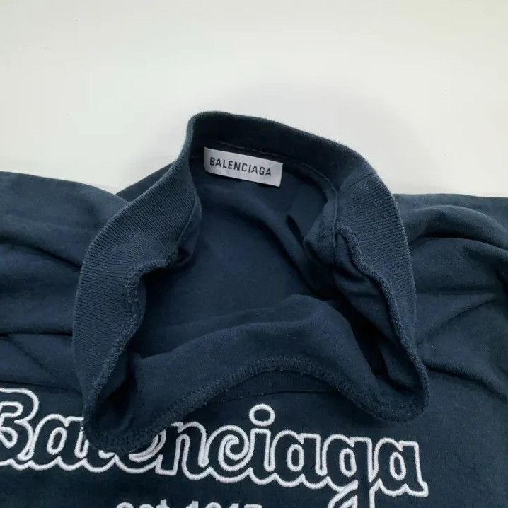 Balenciaga Balenciaga Logo Cotton Crew Neck Short Sleeve Tee Size US XS / EU 42 / 0 - 6 Thumbnail
