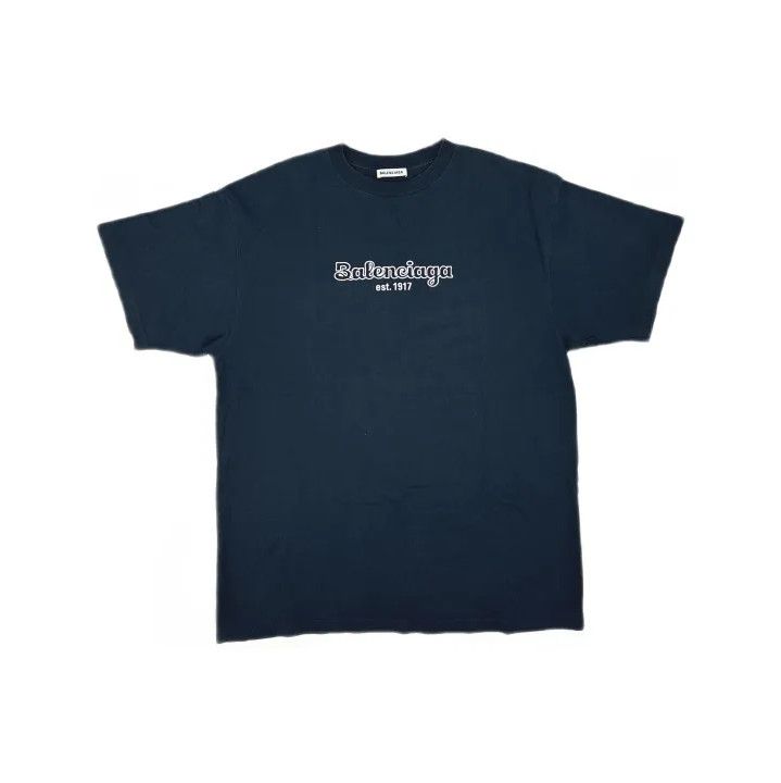 Balenciaga Balenciaga Logo Cotton Crew Neck Short Sleeve Tee Size US XS / EU 42 / 0 - 2 Thumbnail