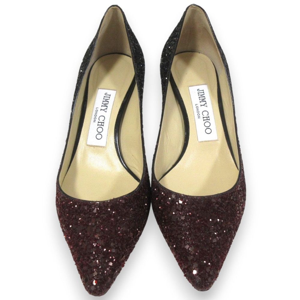 Jimmy Choo Jimmy Choo Jimmy Choo Romy 60 Glitter Pumps Others Shoes DUTY FREE for USA Size ONE SIZE - 3 Thumbnail