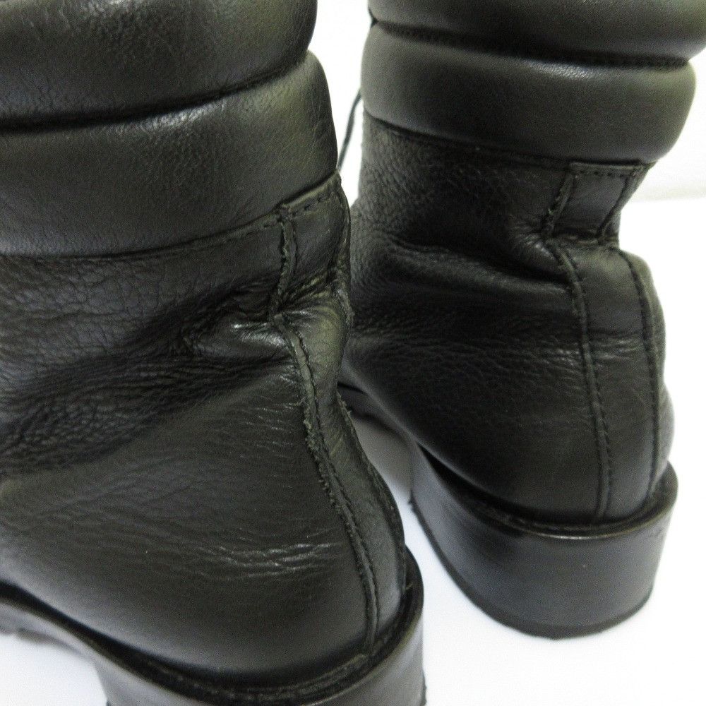 Max Mara MaxMara Max Mara Leather Lace-up Short Boots Leather Shoes DUTY FREE for USA Size ONE SIZE - 14 Thumbnail