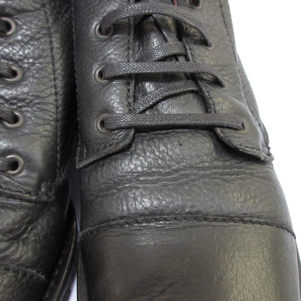Max Mara MaxMara Max Mara Leather Lace-up Short Boots Leather Shoes DUTY FREE for USA Size ONE SIZE - 12 Thumbnail