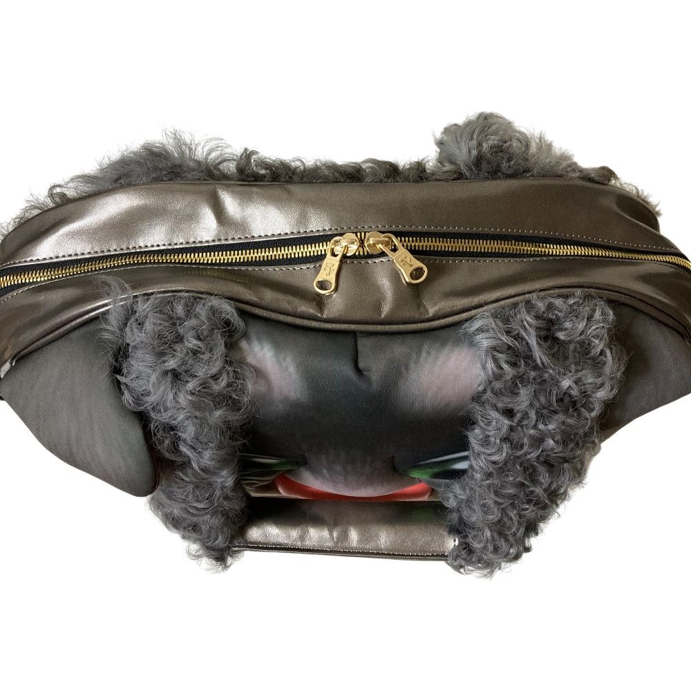 Other Other Talking Tom and Friends Talking Tom Face Lamb Fur 2way Bag Natural Material Shoulder Bag DUTY FREE for USA Size ONE SIZE - 4 Thumbnail