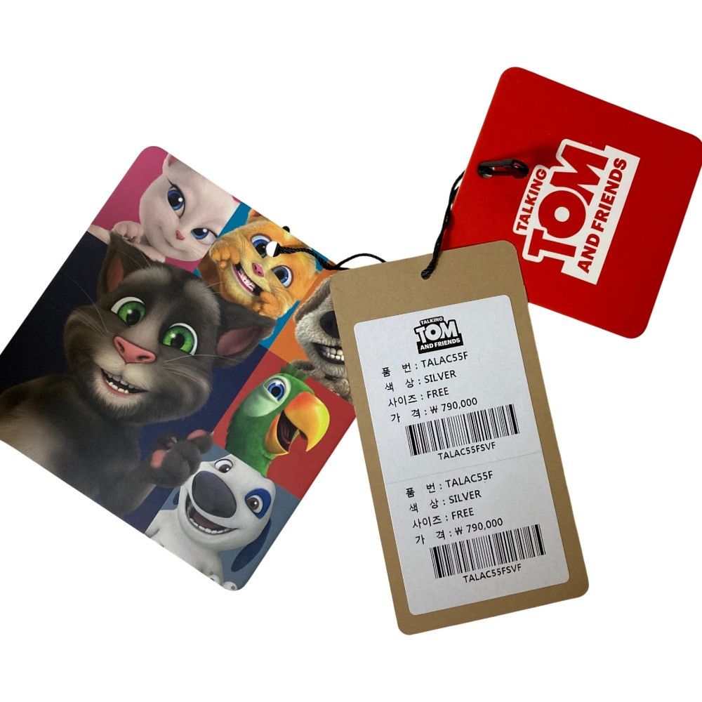 Other Other Talking Tom and Friends Talking Tom Face Lamb Fur 2way Bag Natural Material Shoulder Bag DUTY FREE for USA Size ONE SIZE - 18 Thumbnail