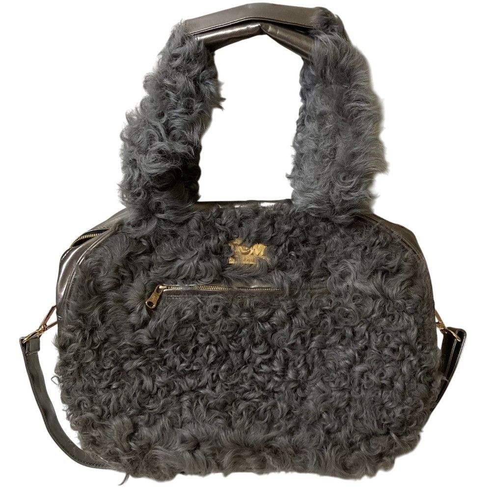 Other Other Talking Tom and Friends Talking Tom Face Lamb Fur 2way Bag Natural Material Shoulder Bag DUTY FREE for USA Size ONE SIZE - 2 Thumbnail