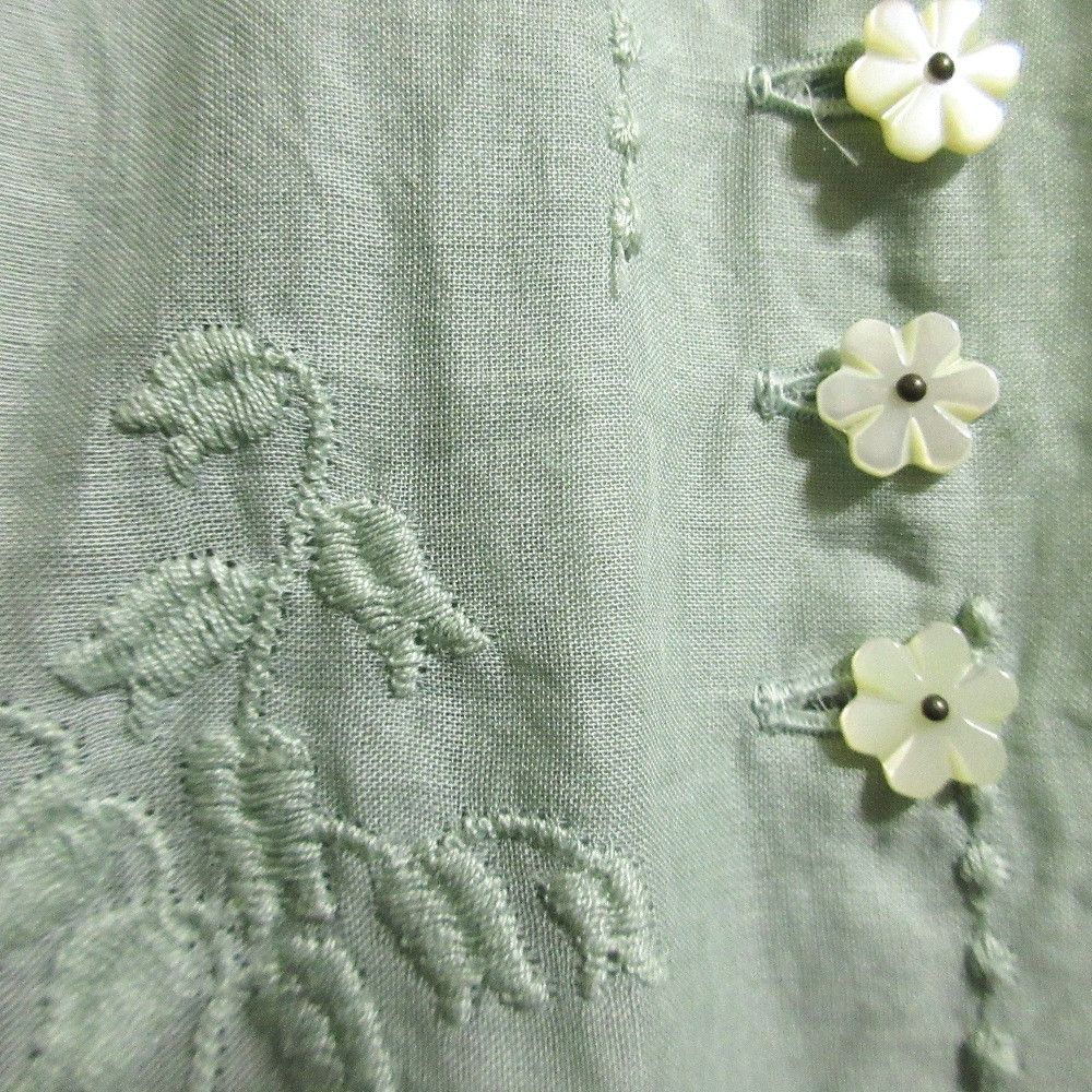 Other Other Ingeborg Lily of the Valley Embroidery Long Dress Others Dresses DUTY FREE for USA Size ONE SIZE - 2 Thumbnail