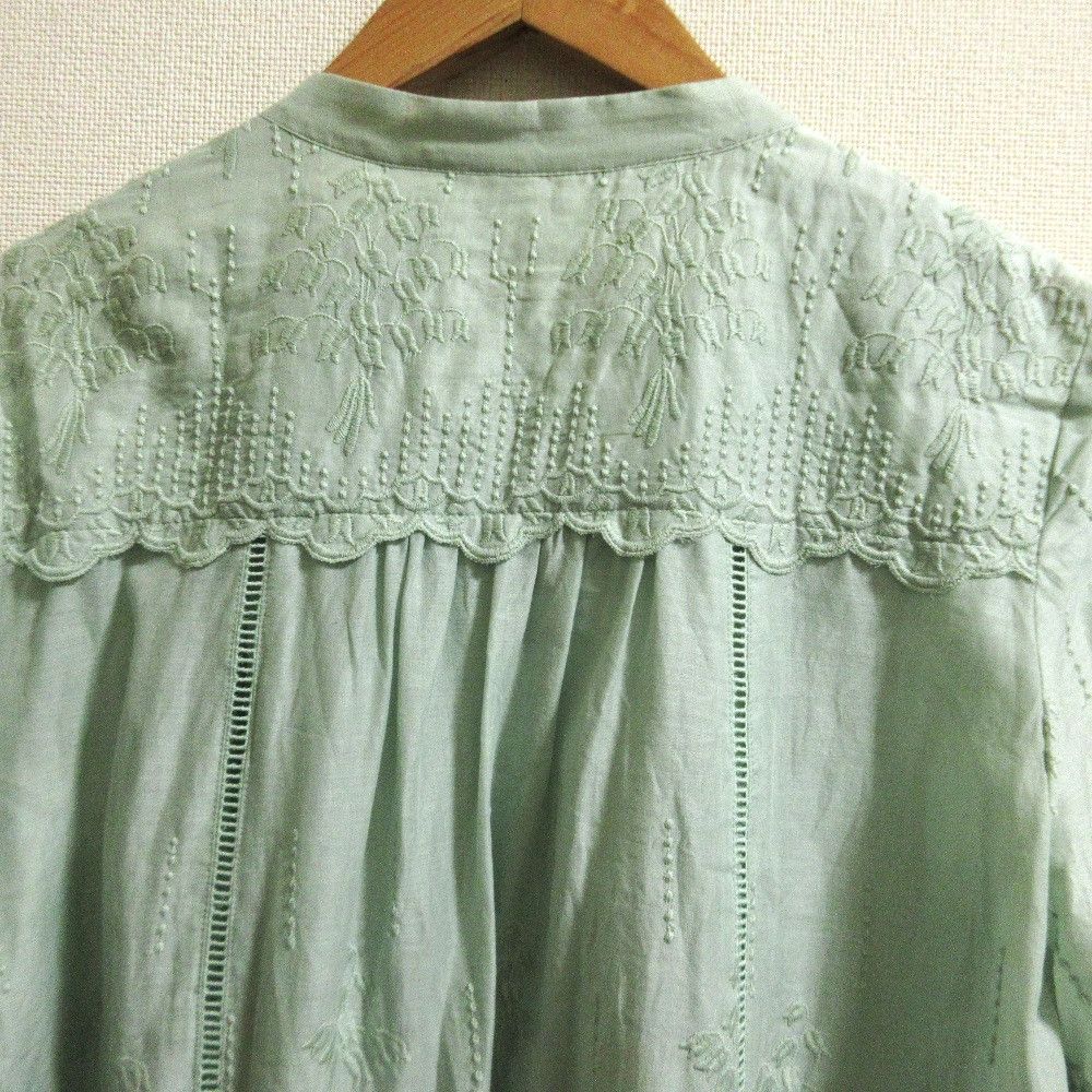 Other Other Ingeborg Lily of the Valley Embroidery Long Dress Others Dresses DUTY FREE for USA Size ONE SIZE - 6 Thumbnail