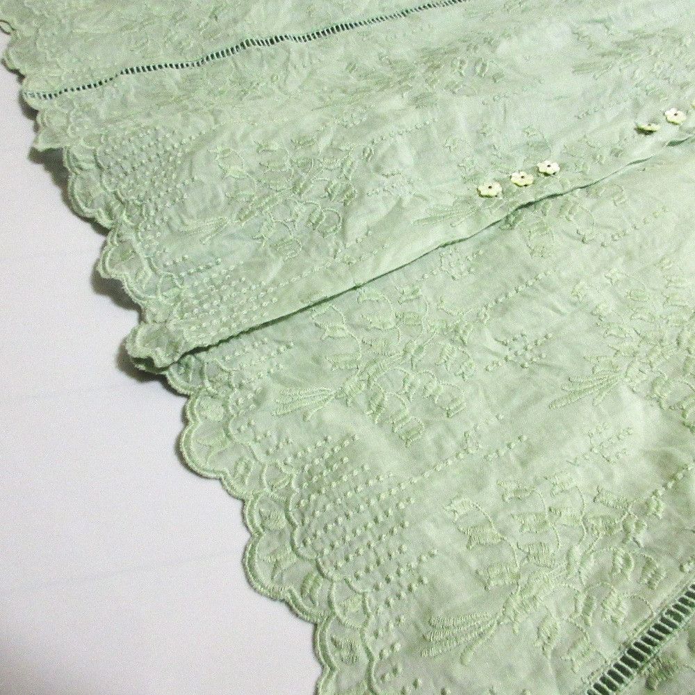 Other Other Ingeborg Lily of the Valley Embroidery Long Dress Others Dresses DUTY FREE for USA Size ONE SIZE - 7 Thumbnail
