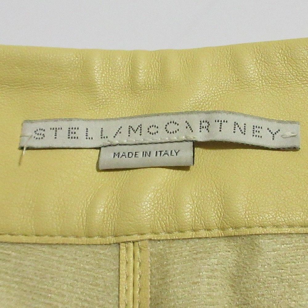 Stella McCartney Stella Mccartney Stella McCartney Eco Leather Wide Pants Leather Pants DUTY FREE for USA Size ONE SIZE - 7 Thumbnail