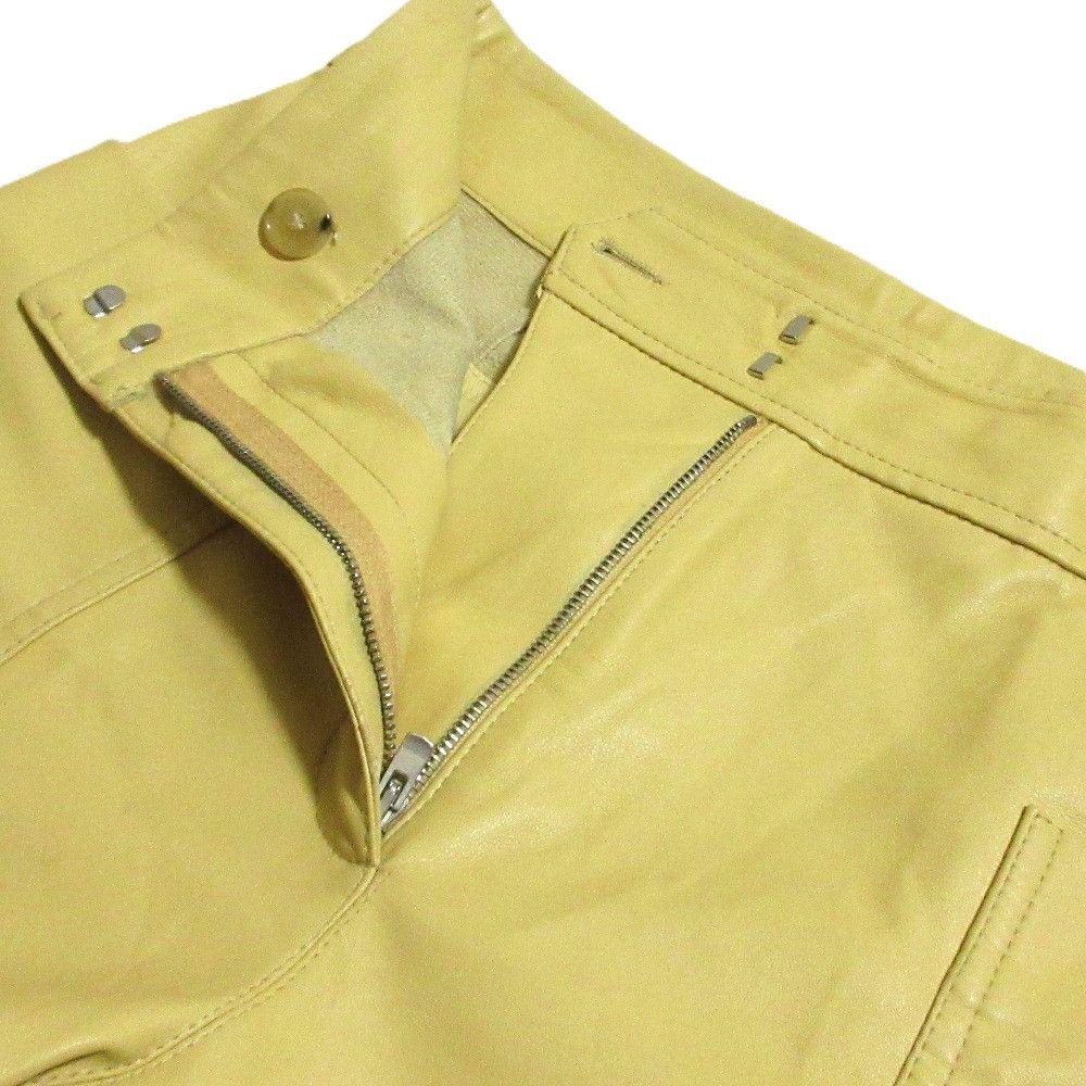 Stella McCartney Stella Mccartney Stella McCartney Eco Leather Wide Pants Leather Pants DUTY FREE for USA Size ONE SIZE - 6 Thumbnail