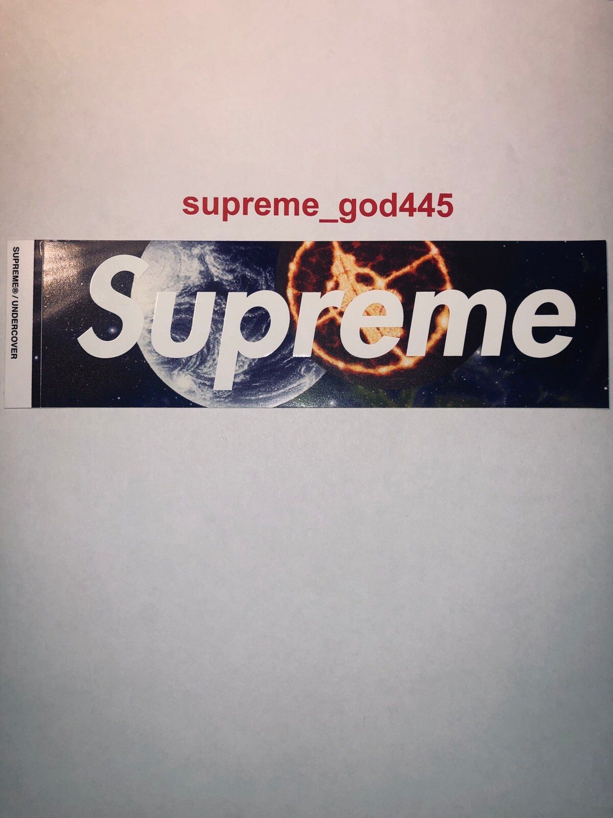 Supreme Supreme Louis Vuitton Sticker, Grailed