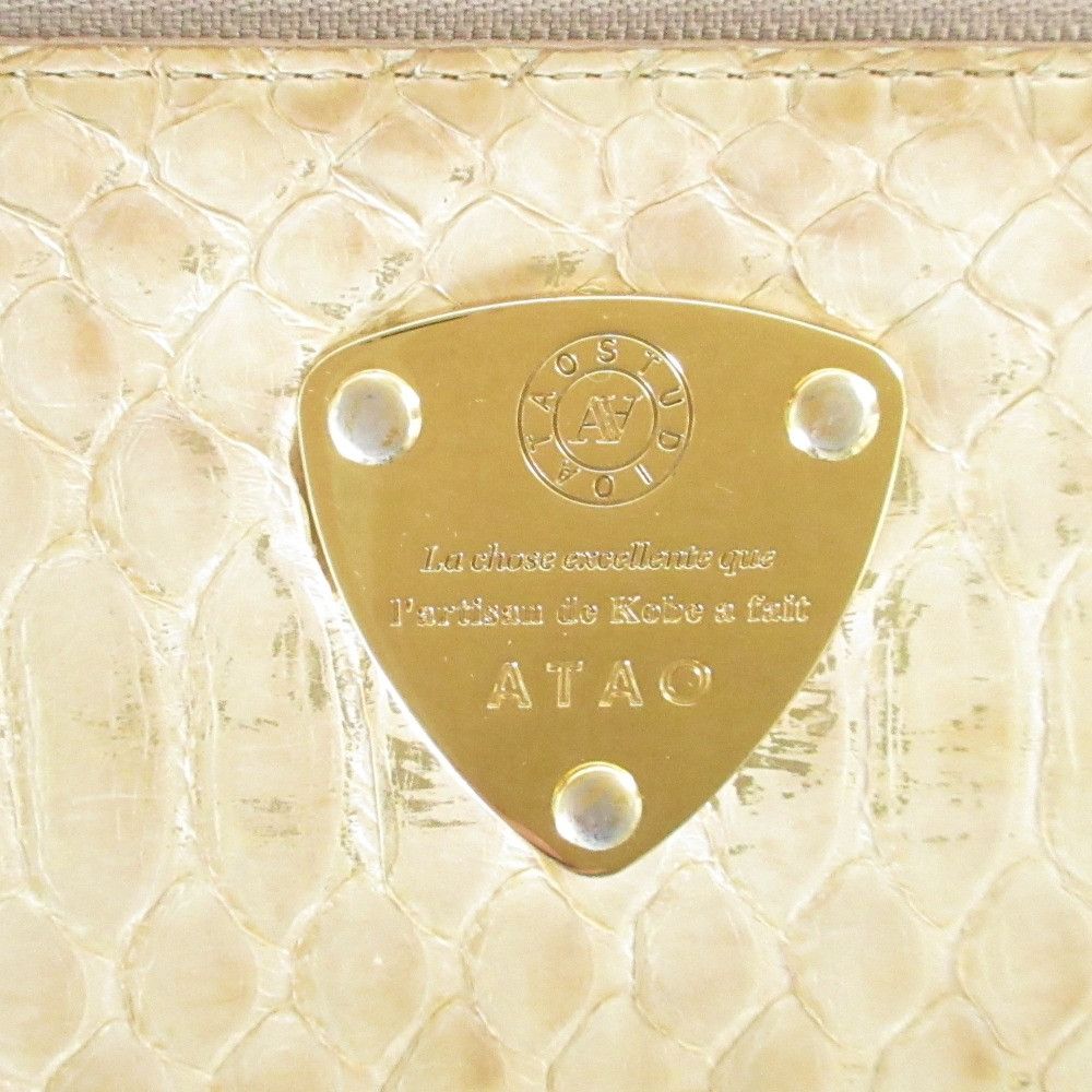 Other Other ATAO limo Python Long Wallet Leather Long Wallet 1075 DUTY FREE for USA Size ONE SIZE - 7 Thumbnail