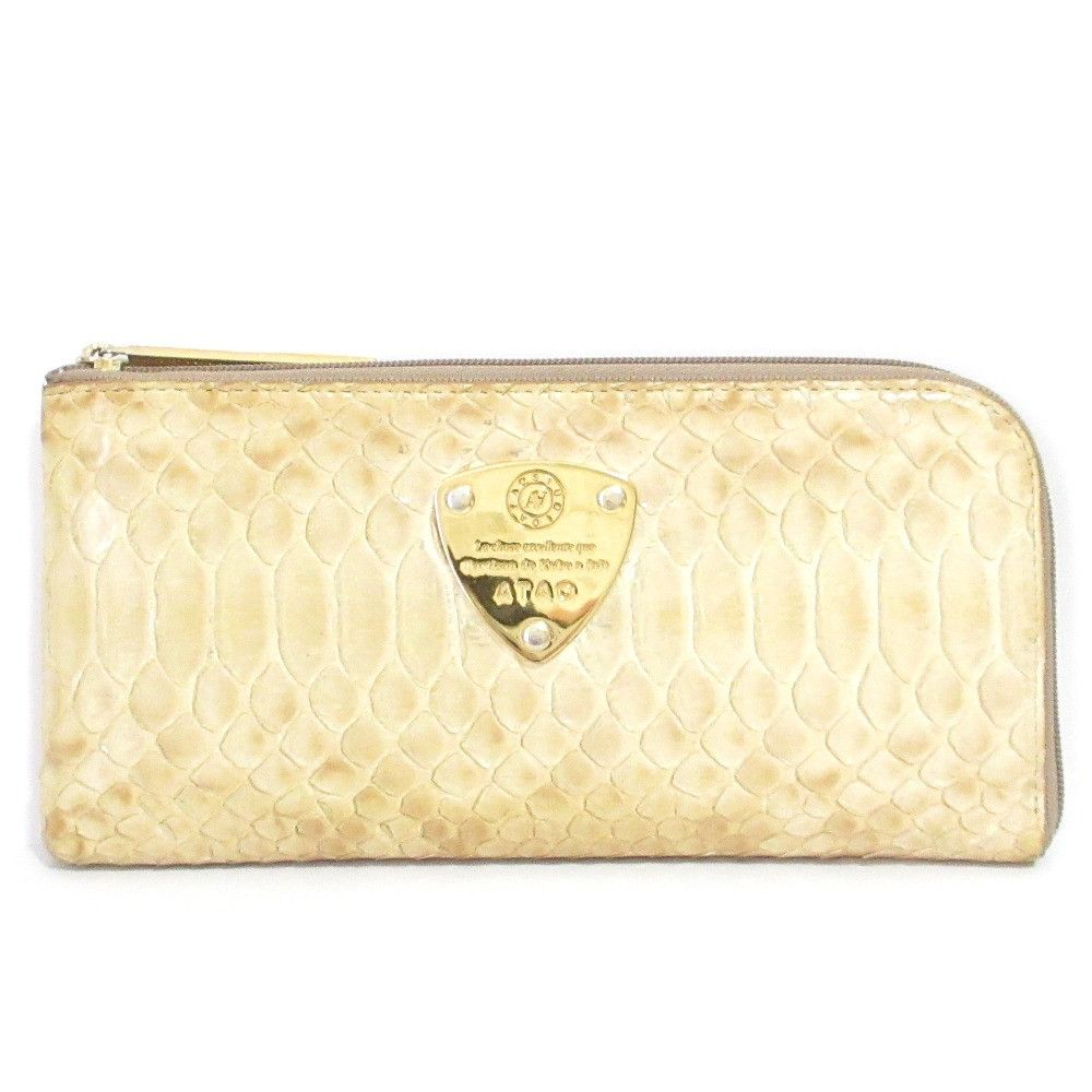 Other Other ATAO limo Python Long Wallet Leather Long Wallet 1075 DUTY FREE for USA Size ONE SIZE - 2 Thumbnail
