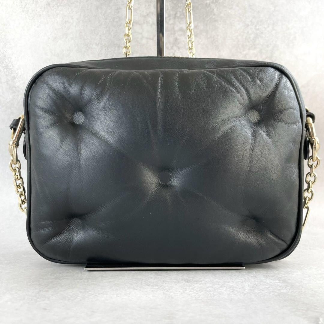 Maison Margiela Maison Margiela Glam Slam Leather Shoulder Bag Black Size ONE SIZE - 3 Thumbnail