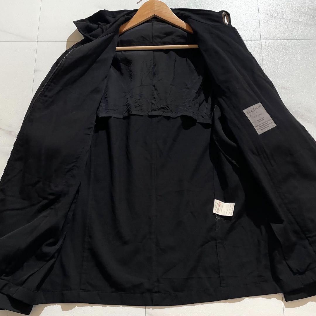 Yohji Yamamoto Yohji Yamamoto POUR HOMME 06SS Gabardine Hooded Jacket Size 3 Size US L / EU 52-54 / 3 - 3 Thumbnail
