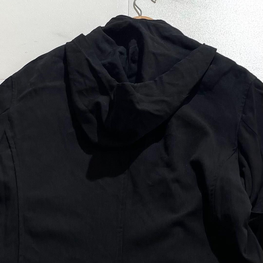Yohji Yamamoto Yohji Yamamoto POUR HOMME 06SS Gabardine Hooded Jacket Size 3 Size US L / EU 52-54 / 3 - 8 Thumbnail