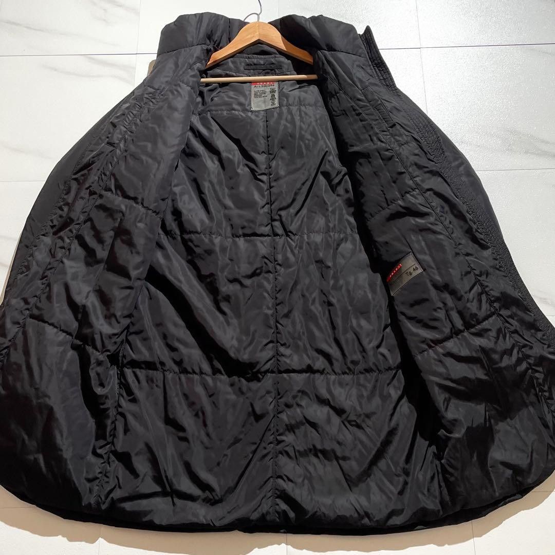Prada PRADA Padded Coat Nylon Black Size M Size US M / EU 48-50 / 2 - 2 Thumbnail