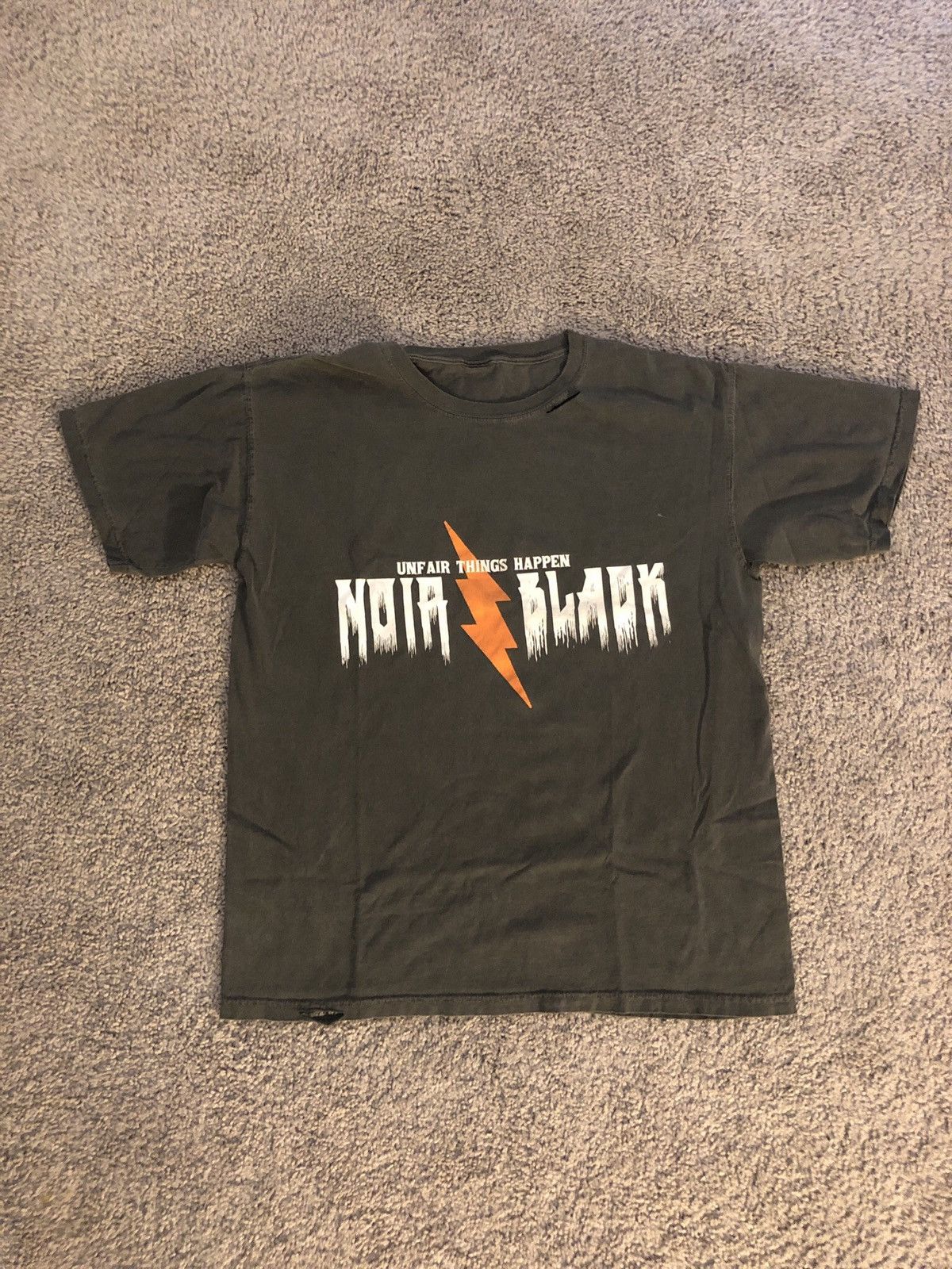 Other Noirblack distressed vintage wash t shirt Size US L / EU 52-54 / 3 - 1 Thumbnail