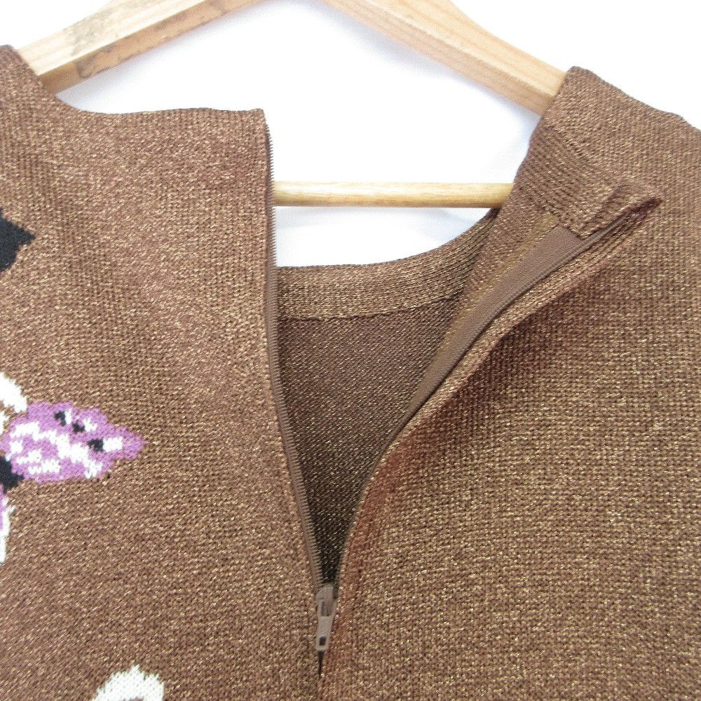 Other Other TOYOKO SAITO Butterfly Embroidery Knit Dress Others Dresses DUTY FREE for USA Size ONE SIZE - 4 Thumbnail