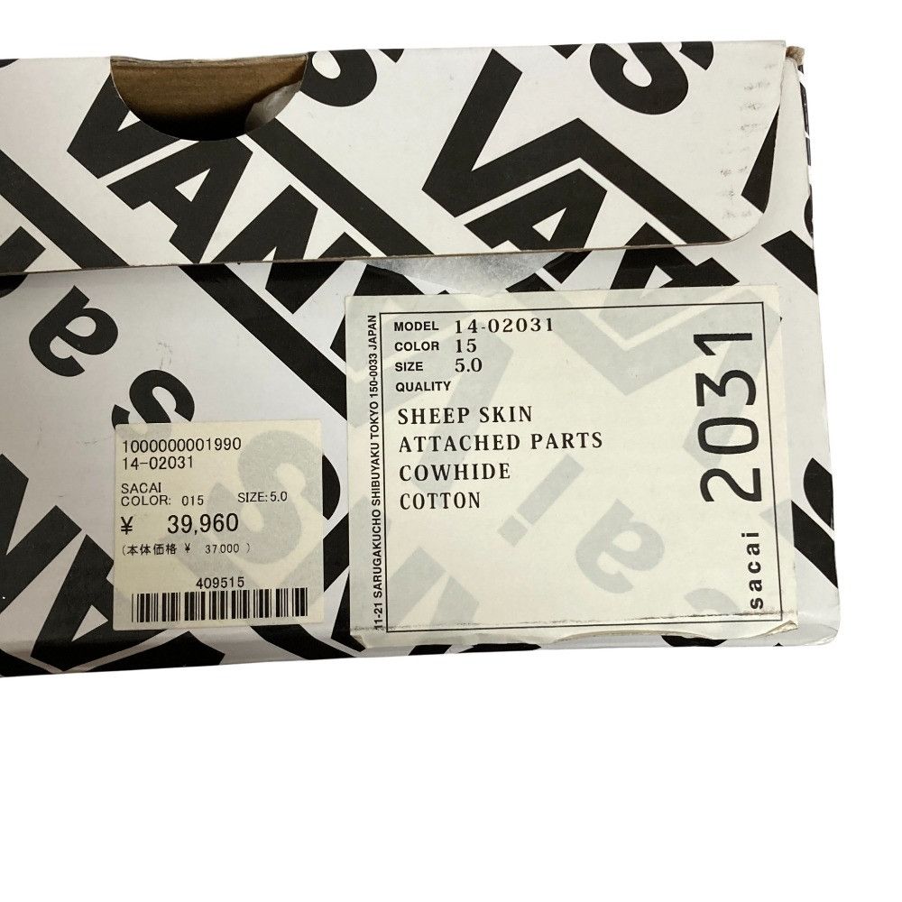 Sacai Sacai Vans Sacai SK8-HI Sneakers Leather Shoes V38IH DUTY FREE for USA Size ONE SIZE - 13 Thumbnail